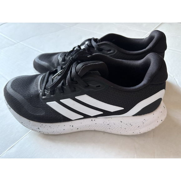 adidas Shoes - Adidas Womens Run Falcon 5 Athletic Shoe Black White Size 9 NEW